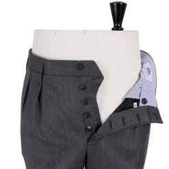 Rota Sartorial Exclusive For Michael Jondral: Grey Trousers 