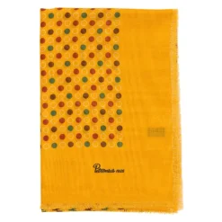Petronius Exclusive For Michael Jondral: Carree Scarf "Palline E Cerchi" In Wool