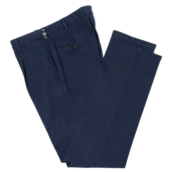 Rota Sport Exclusive For Michael Jondral: Blue Pants "Soft-Chino" In A Cotton Mix