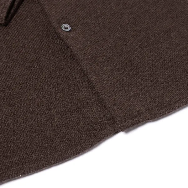 Fedeli Exclusive For Michael Jondral: Knitted Shirt "Corviglia" In Pure Cashm