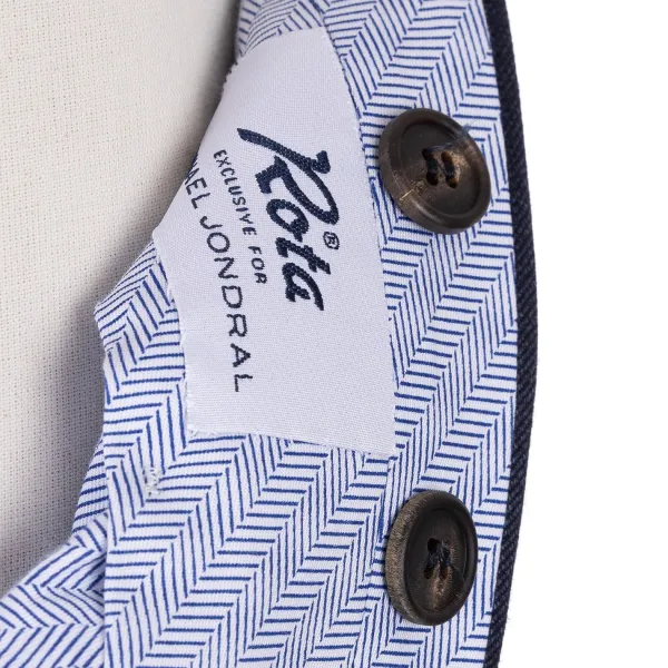 Rota Sartorial Exclusive For Michael Jondral: Trousers "New York" With Two Pleats - R