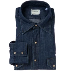 Borriello Exclusive For Michael Jondral: Japanese Cotton Denim Shirt "Italian We