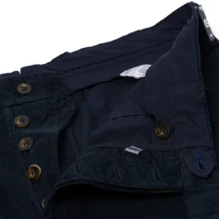 Rota Sport Exclusive For Michael Jondral: Dark Blue Fine Corduroy Pants In 