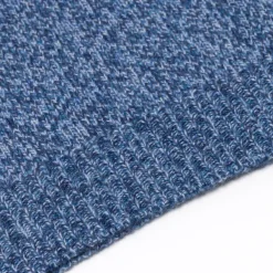 Fedeli Exclusive To Michael Jondral: Denim Blue Scottish 3-Ply Mouline Cashme
