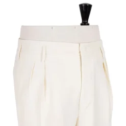 Rota Sartorial Exclusive To Michael Jondral: Ivory Trousers 