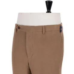 Rota Sartorial Exclusive To Michael Jondral: Light Brown English Cotton Moleskin Trou