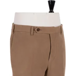 Rota Sartorial Exclusive To Michael Jondral: Light Brown English Cotton Moleskin Trou