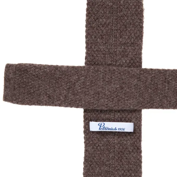 Petronius Exclusively For Michael Jondral: Knitted Tie "Punti Cuciti"