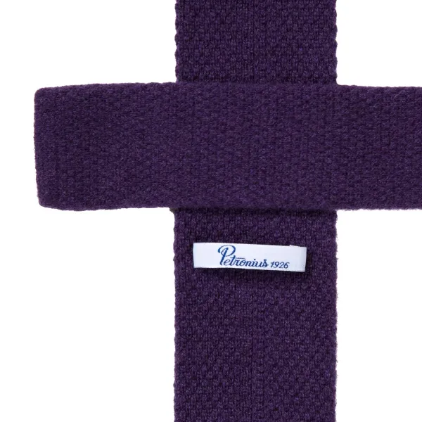 Petronius Exclusively For Michael Jondral: Knitted Tie "Crochet" Made