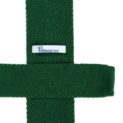 Petronius Exclusively For Michael Jondral: Knitted Tie "Crochet" Made Of Pure Ca