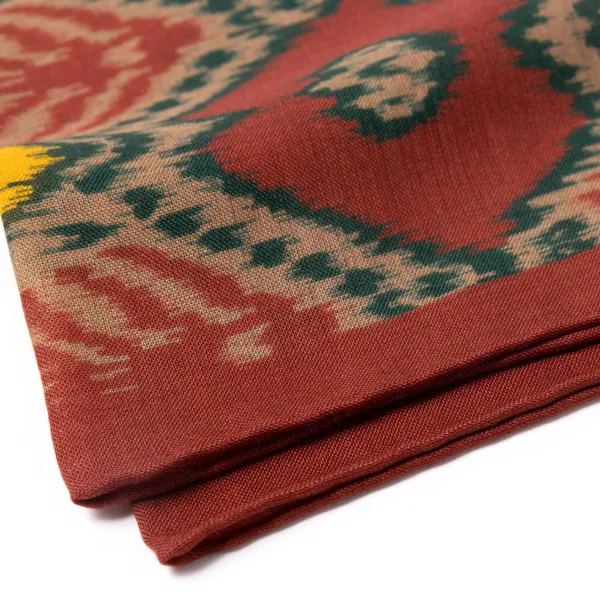 Anderson u0026 Sheppard Exclusively For Michael Jondral: Pocket Square "Colored Ikat" Made Of