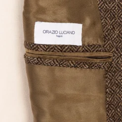 Orazio Luciano Exclusively For Michael Jondral: Brown Jacket 