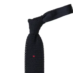 Petronius Exclusively For Michael Jondral: Knit Tie "Cuore" Made Of Pu