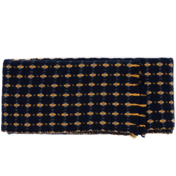 Fedeli Exclusively For Michael Jondral: "Open Jacquard" Scarf Made From Pure