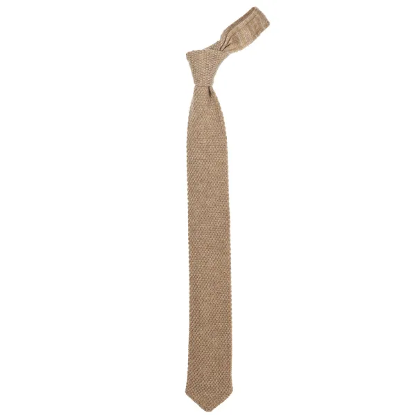 Petronius Exclusively For Michael Jondral: Knitted Tie "Crochet" Made Of Pure Ca