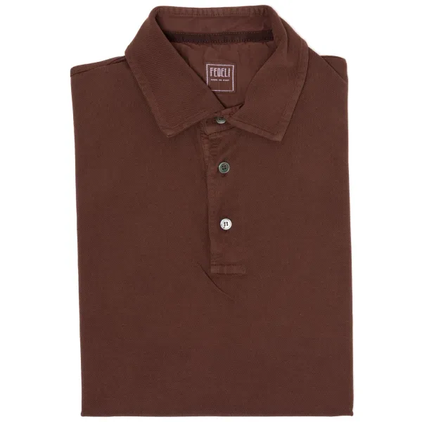 Fedeli Exklusiv Fur Michael Jondral: Longsleeve-Polo "North" Aus Reiner Giza-