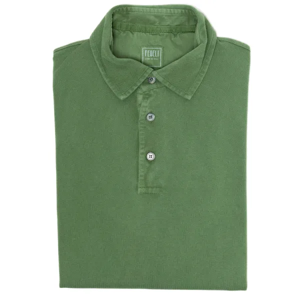 Fedeli Exklusiv Fur Michael Jondral: Longsleeve-Polo "North" Aus Reiner Giza-