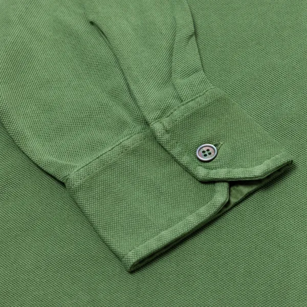 Fedeli Exklusiv Fur Michael Jondral: Longsleeve-Polo "North" Aus Reiner Giza-