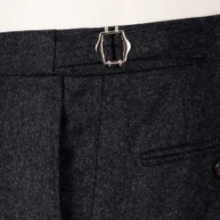 De Petrillo Gentry Flannel Suit Made Of Pure Wool By Drago - Handmade