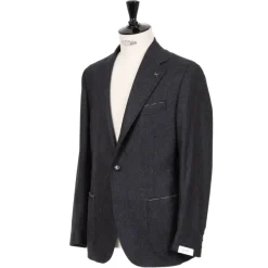 De Petrillo Gentry Flannel Suit Made Of Pure Wool By Drago - Handmade