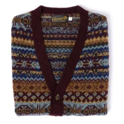 Glenugie Exclusive X Mj: Pure Wool "Fairisle Waistcoat" - Pure Soft Sh