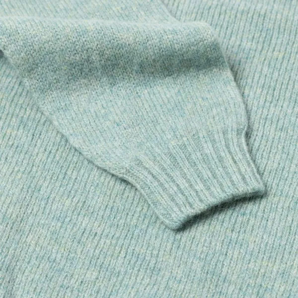 Glenugie Exclusive X Mj: Sweater "Round Jumper" Made Of Pure Wool - Ci