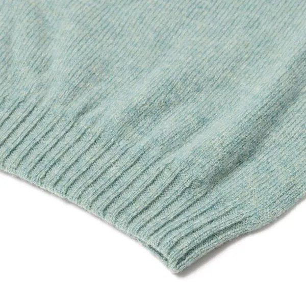 Glenugie Exclusive X Mj: Sweater "Round Jumper" Made Of Pure Wool - Ci