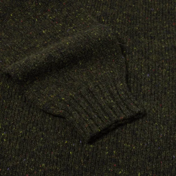 Glenugie X Mj: Pure Wool "Donegal Polo Jumper" Sweater - Supersoft Lam