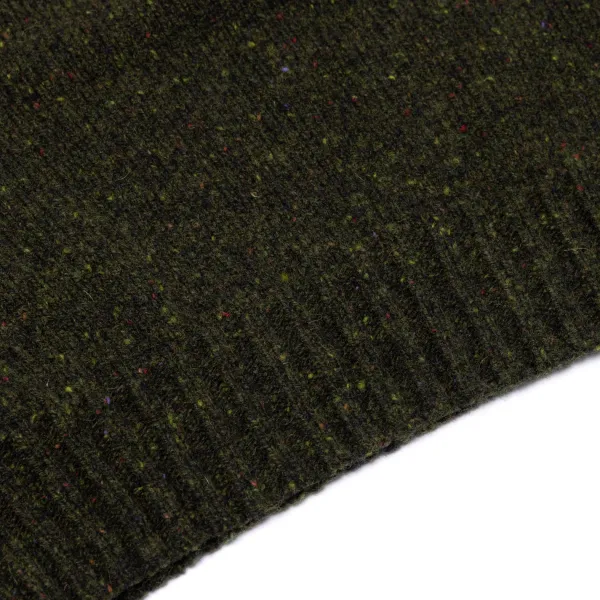 Glenugie X Mj: Pure Wool "Donegal Polo Jumper" Sweater - Supersoft Lam