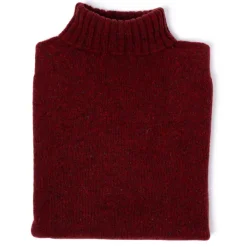 Glenugie X Mj: Pure Wool "Donegal Polo Jumper" Sweater - Supersoft Lam