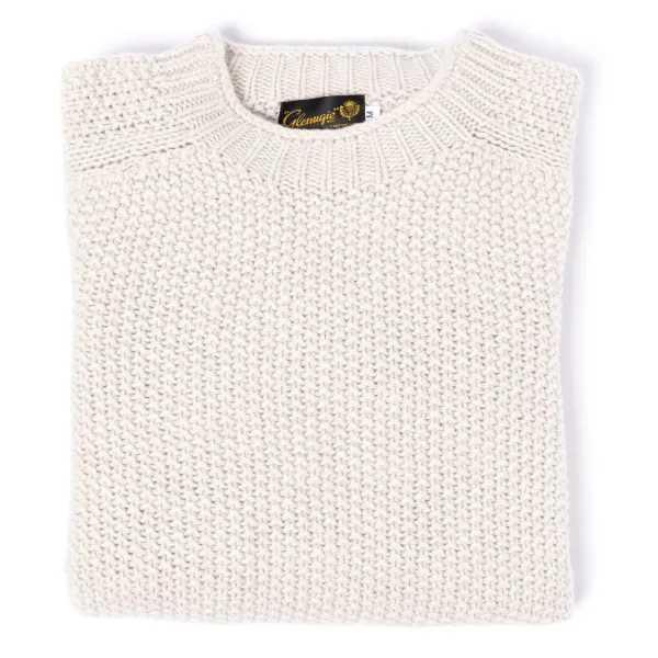Glenugie X Mj: Pure Wool "Gstaad Vintage Ski" Sweater - 4 Ply Supersof
