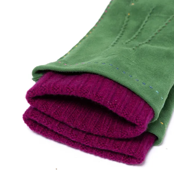 Thomas Riemer Wien Glove "Bad Gastein" Goatskin With Cashmere Lining - Hand Sewn