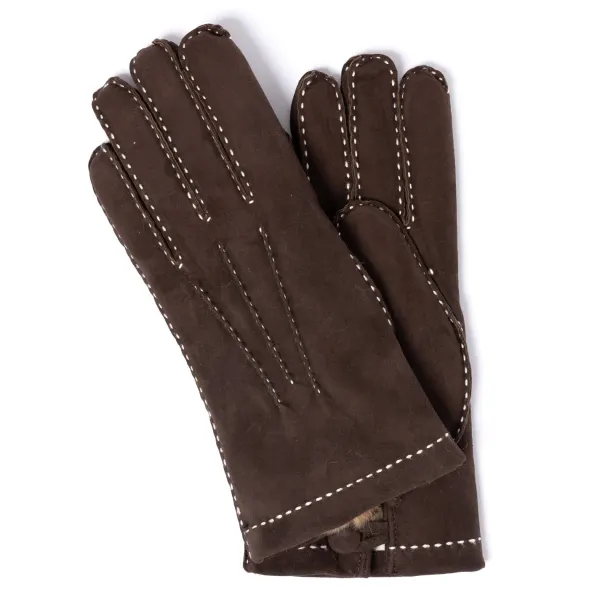 Thomas Riemer Wien Glove "Esterhazy" From Reindeer Leather With Lining From Orylag Rabbit