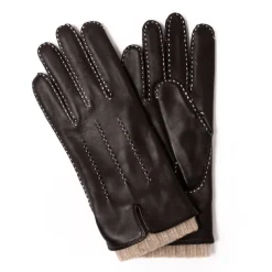 Thomas Riemer Wien Glove "Innsbruck" Made Of Goatskin With Cashmere Lining - Hand Sewn