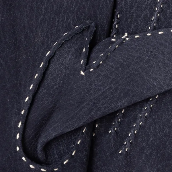 Thomas Riemer Wien Gloves "Baden" Made Of Calf Nubuck With Cashmere Lining - Hand Sewn