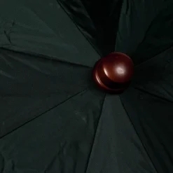Maglia Green Telescopic Umbrella With Wooden Handle