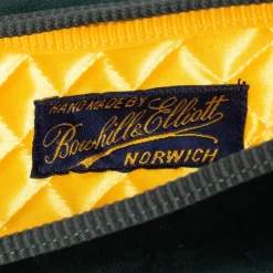Bowhill u0026 Elliott Green Velvet Slipper 