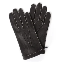 Thomas Riemer Wien Handschuh "Marienbad V" Aus Peccary-Leder - Handgenaht