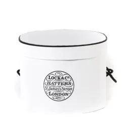 Lock u0026 Co. Hatters Hat Box "Oval Medium Box" - Handmade