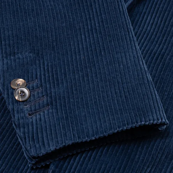 I Capresi X Mj: "Arte D'Epoca" Jacket In Washed Cotton Corduroy