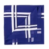 Simonnot-Godard Ink Blue Handkerchief "Picasso" Made Of Pure Cotton