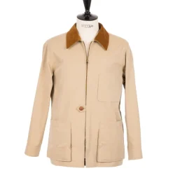 Coherence Jacket "Birks" From Japanese Cotton Gabardine