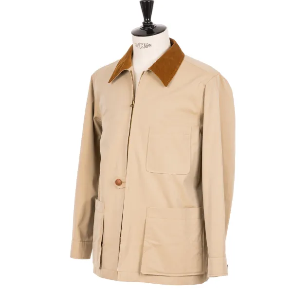 Coherence Jacket "Birks" From Japanese Cotton Gabardine
