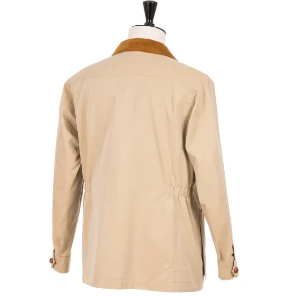 Coherence Jacket "Birks" From Japanese Cotton Gabardine