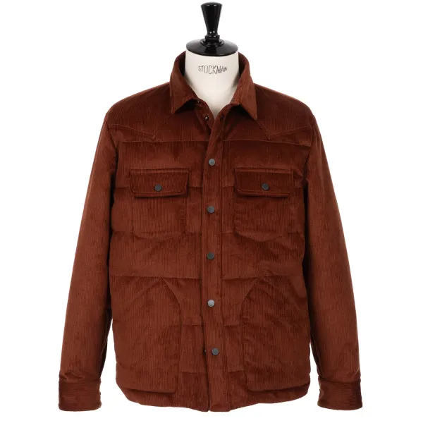Valstar Jacket "Buffalo Overshirt" With Down Lining - Goose Down