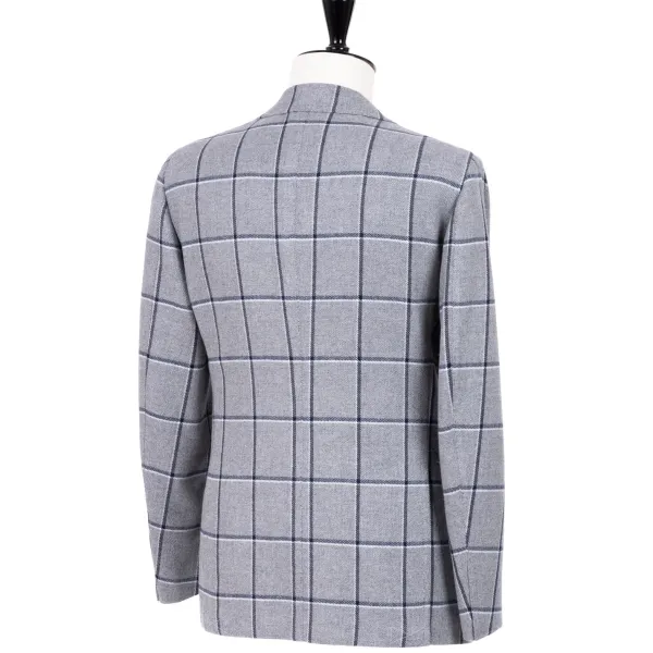 Cesare Attolini Jacket "Grande Finestra" Made Of Wool And Cashmere - Pure Handwork