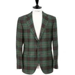 Cesare Attolini Jacket "Nuovo Tartan" From Pure Cashmere - Pure Handwork