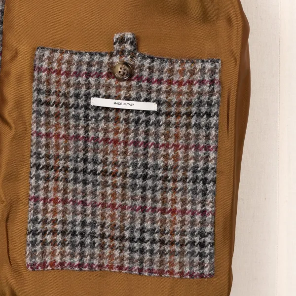 Valstar Jacket "Shetland ino" Made Of Pure Wool - Shetland Tweed