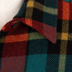 Valstar Jacket "Steve Overshirt" In Plaid Wool Flannel