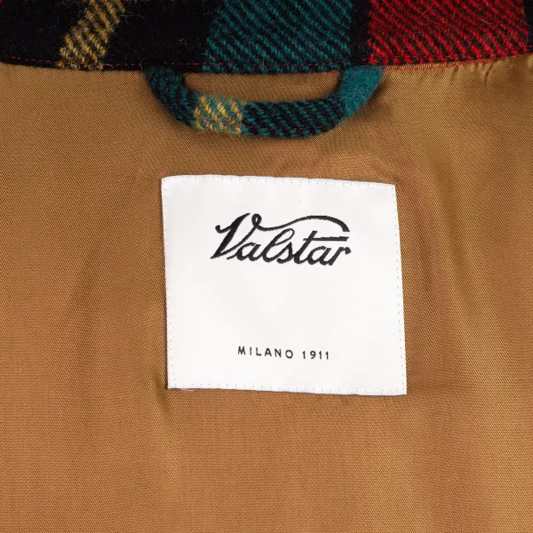 Valstar Jacket "Steve Overshirt" In Plaid Wool Flannel